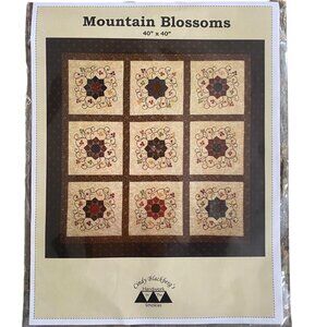 Cindy Blackberg Handwork in the Smokies Mountain Blossoms Quilt Kit Unfinished